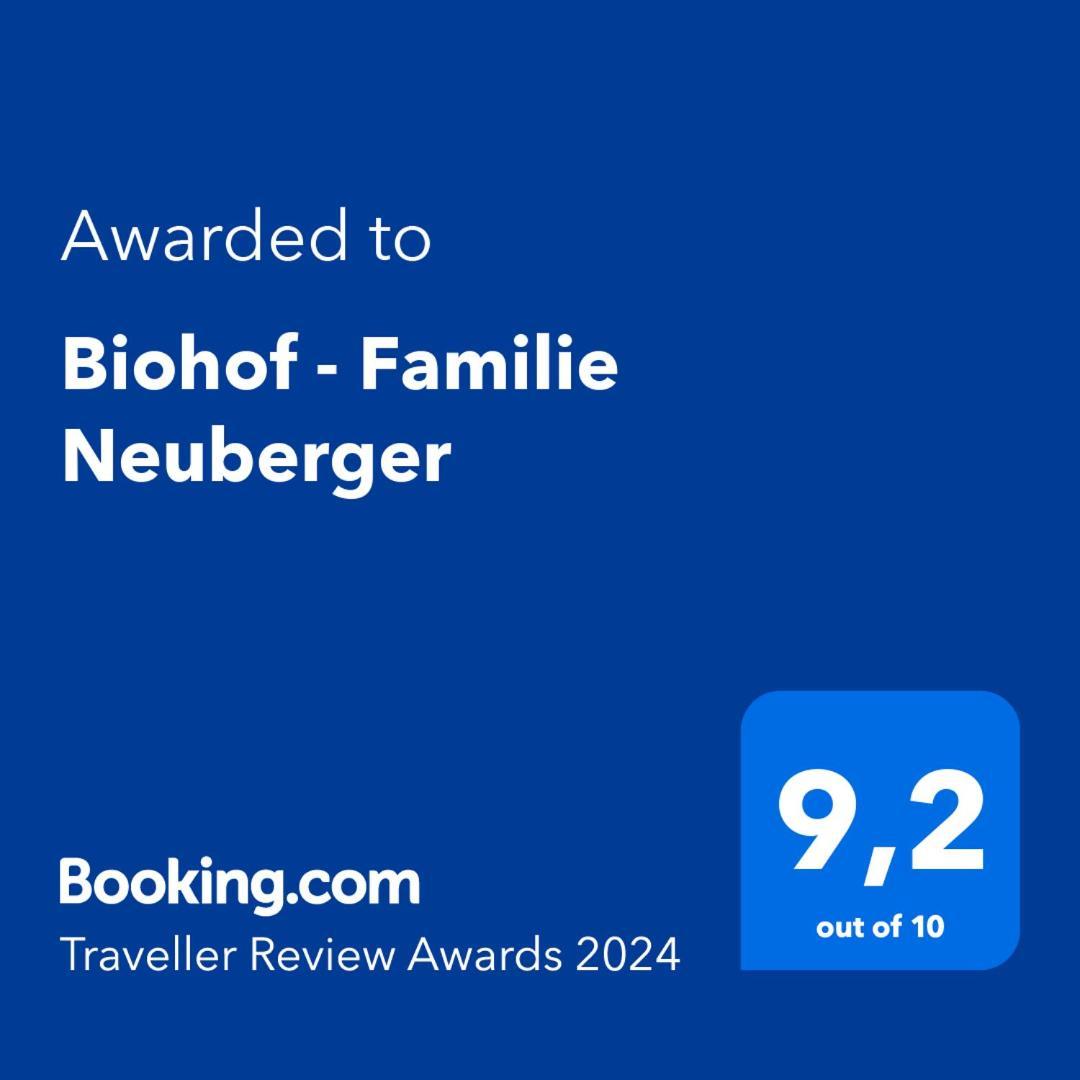 Pottelsdorf Biohof - Familie Neuberger 빌라 외부 사진